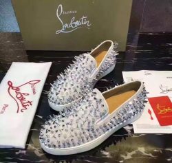 Réplica de Christian Louboutin Zapatos de cuero de vaca rojo de diseño