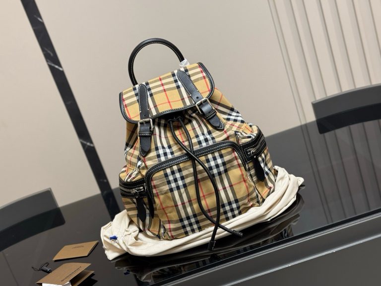 Super Clone Burberry Tasche Rot Nylon Replik Designer