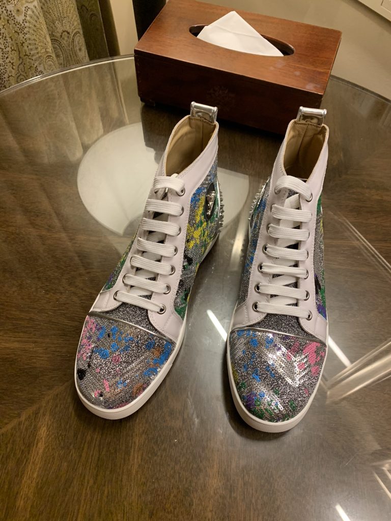 Super Clon Christian Louboutin Zapatos de cuero de vaca rojo Diseñador Replica 10