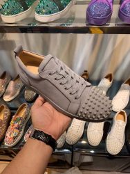 Super Clone Christian Louboutin Shoes Red Cowhide Designer Replica 6