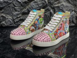 Super Clone Christian Louboutin Shoes Red Cowhide Fake Replica 10