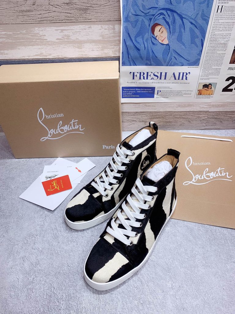 Super Clone Christian Louboutin Shoes Red Cowhide High Quality Replica 7