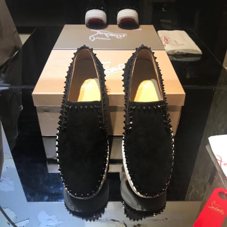 Super Clone Christian Louboutin Shoes Red Cowhide High Quality Replica