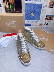 Super Clone Christian Louboutin Schuhe Rot Rindsleder Look Alike Replik 14