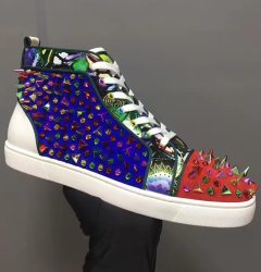 Super Klon Christian Louboutin Schuhe Rotes Rindsleder Luxus Replik 19