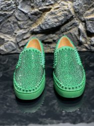 Super Clone Christian Louboutin Shoes Red Cowhide Luxury Replica 5