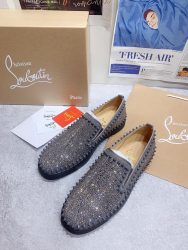 Super Clone Christian Louboutin Shoes Red Cowhide Luxury Replica 6