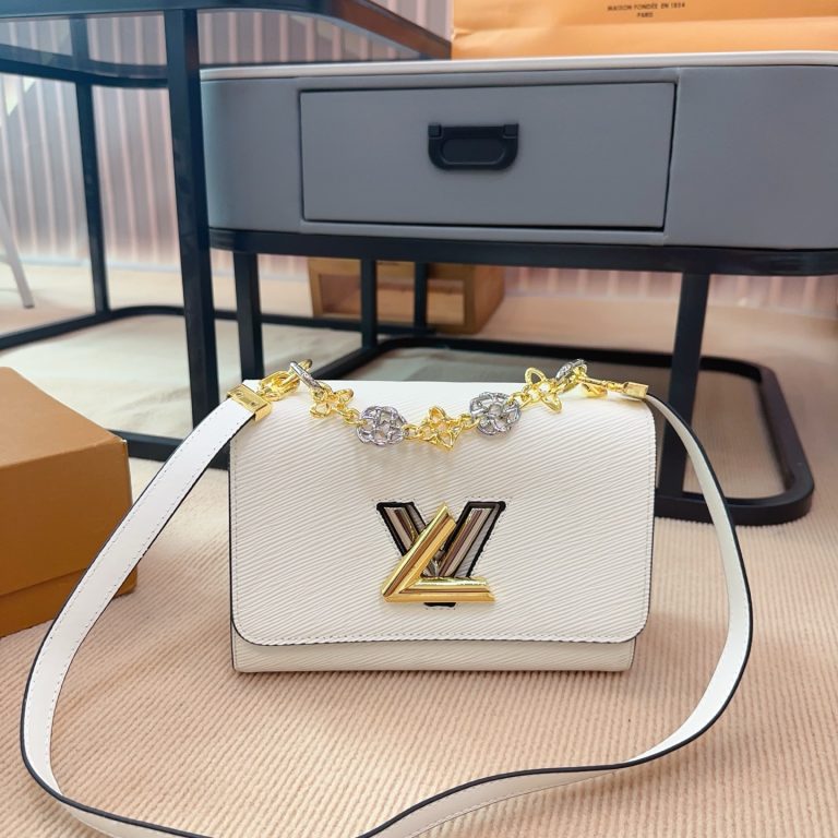 Super Clon Louis Vuitton Cuero Crossbody Bolso Primera Copia