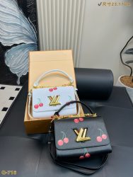 Super Clone Lv Tasche Rot Leder Handtasche Look Alike