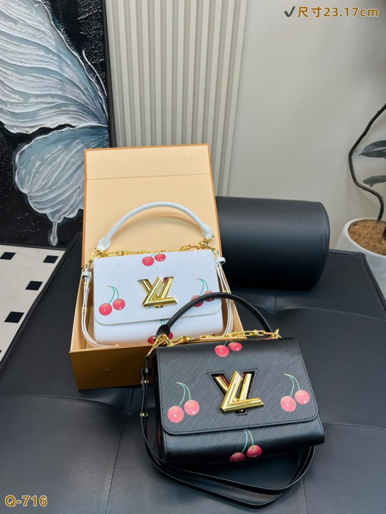 Super Clone Lv Tasche Rot Leder Handtasche Look Alike