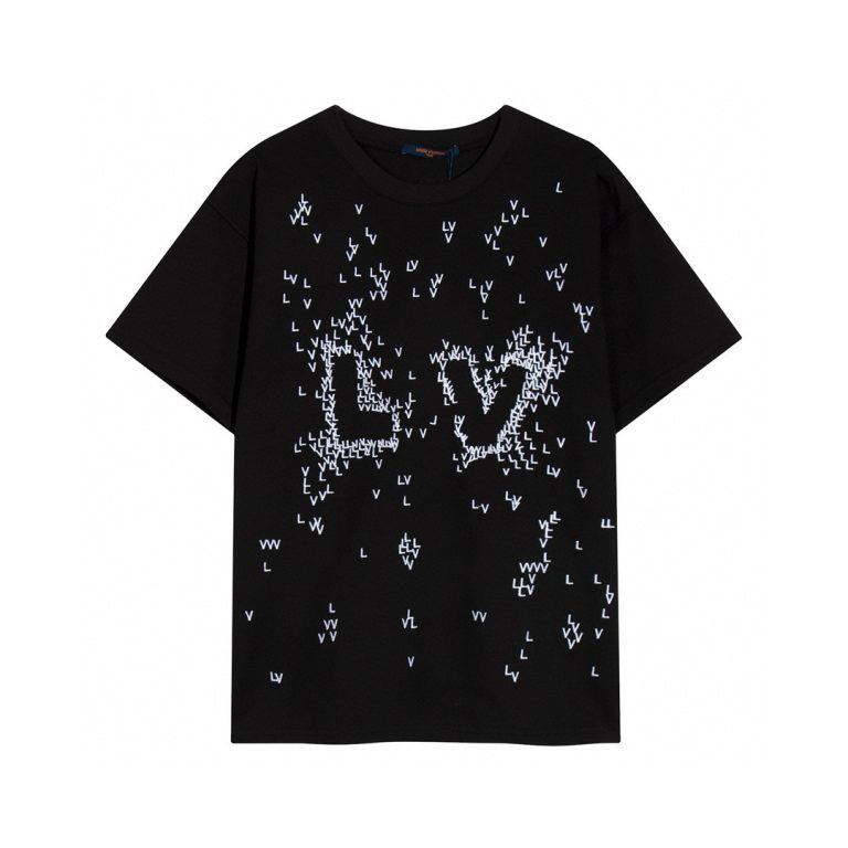 Super Clone Lv Clothes Black Aaa Replica Designer