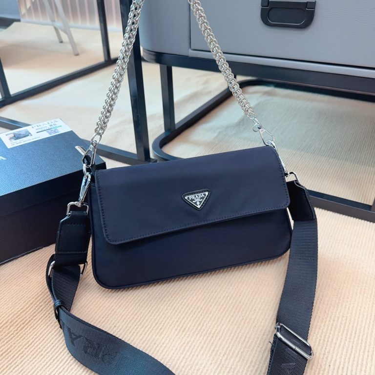 Super Clone Prada Bag Red Leather Dupe Replica