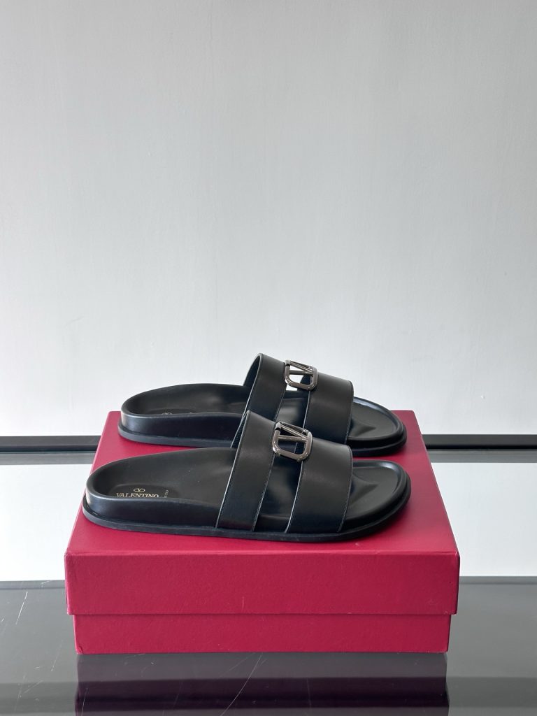 Valentino zapatos de piel de becerro falso Replica Jordan zapatos