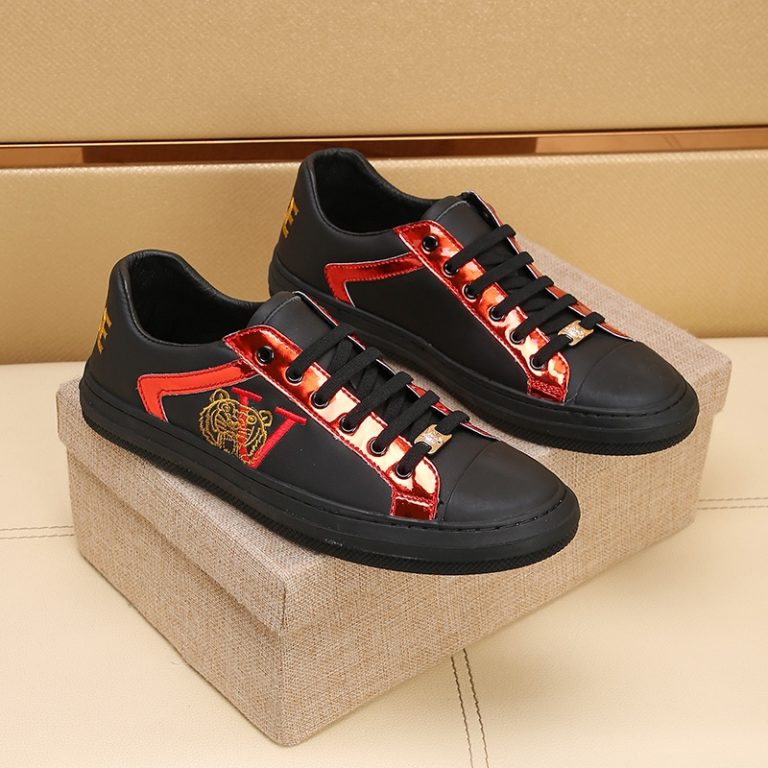 Versace Schuhe Schwarz Designer Fake Schuhe Online