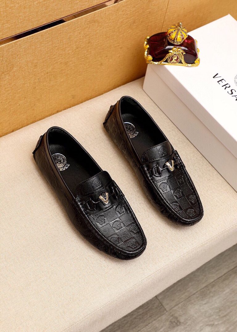 Versace Schuhe Kalbsleder Designer Faux Valentino Schuhe