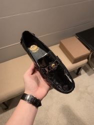 Versace Shoes Cowhide Aaa Knock Off Designer Shoes