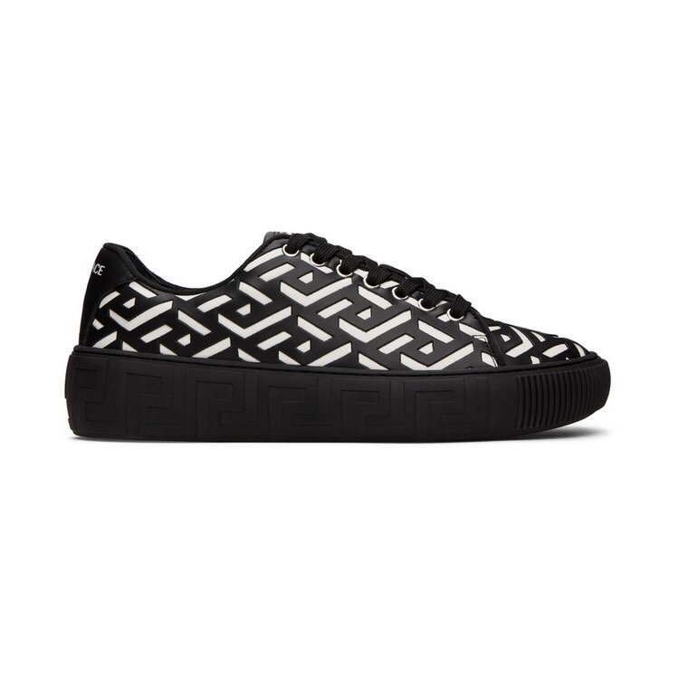 Versace zapatos de cuero de vaca Casual Diseñador Mejores sitios web de zapatos falsos