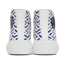 Versace Shoes Cowhide Casual Luxury Fake Trainers