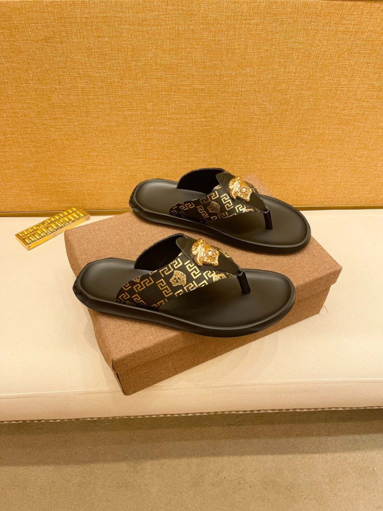 Versace Schuhe Rindsleder Classic 1:1 Replik Schuhe Billig