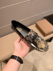 Versace Shoes Cowhide Designer Best Fake Shoes