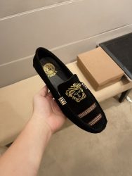 Versace Shoes Cowhide Elegant Dupe Faux Valentino Shoes
