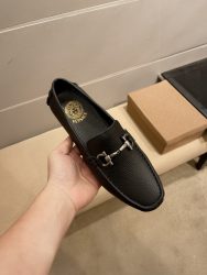 Versace Shoes Cowhide Elegant High Quality Best Replica Shoes Website