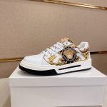 Versace Shoes Cowhide High Quality Fake Shoes Online
