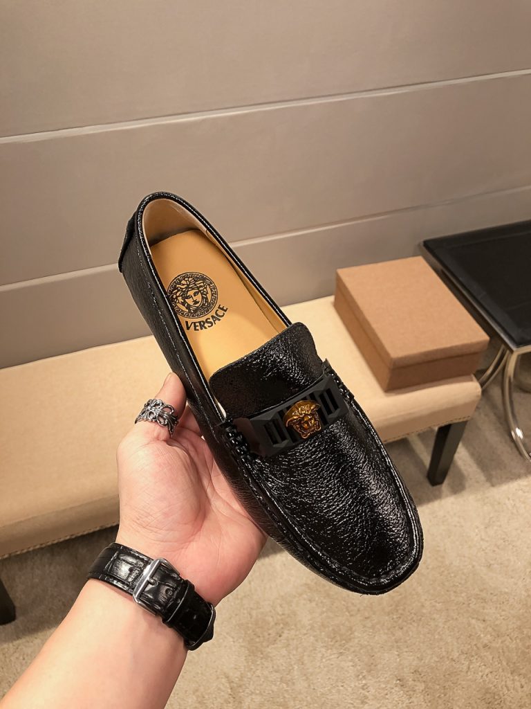 Versace Shoes Cowhide Luxury Replica Sneaker Websites
