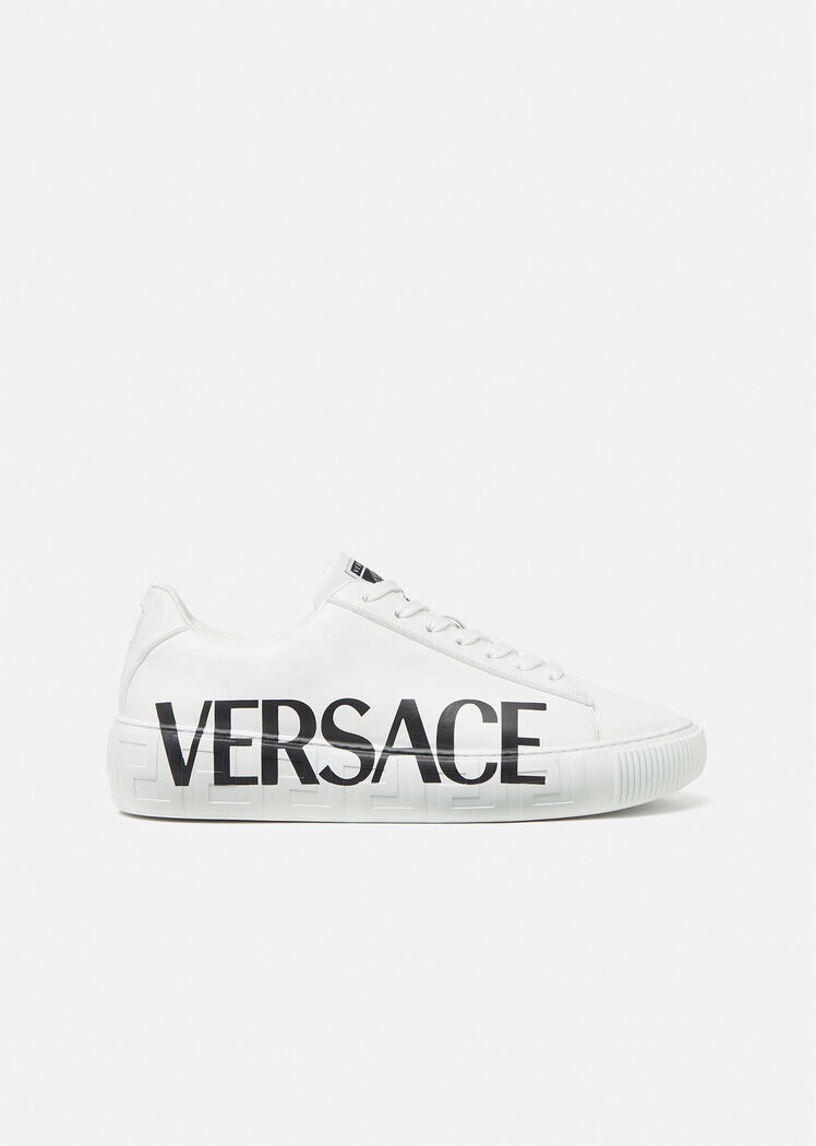 Versace Shoes Leather Casual Super Clone Fake Off White Shoes