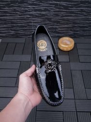 Versace Shoes Leather Elegant Aaa Best Fake Shoe Websites