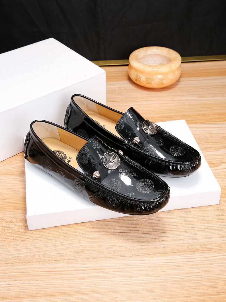 Versace Shoes Leather Fashion Replica Valentino Knock Off Shoes