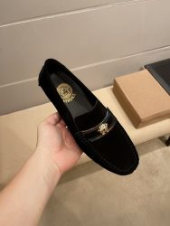 Versace Shoes Cowhide Elegant High Quality Best Replica Shoes Website