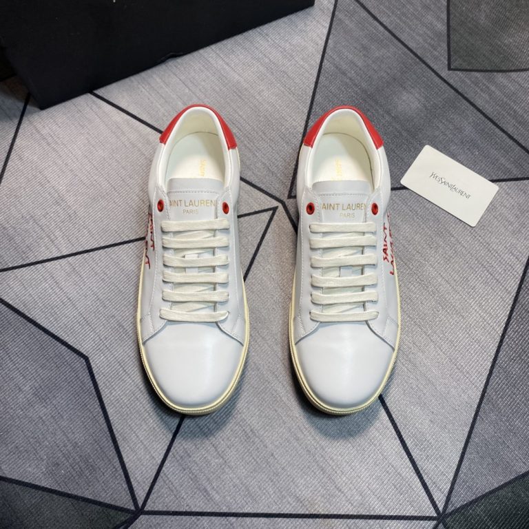 Ysl Shoes Cowhide Classic Fake Buy Replica Shoes