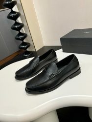 Ysl Shoes Leather Formal Aaa Fake Red Bottom Shoes