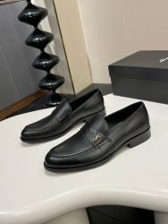Ysl Shoes Leather Formal Dupe Best Replica Shoes