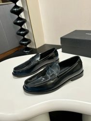 Ysl Shoes Leather Formal First Copy Replica Trainers