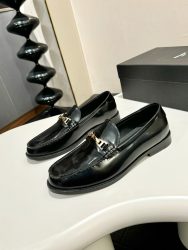Ysl Shoes Leather Formal Luxury Replica Shoes Online