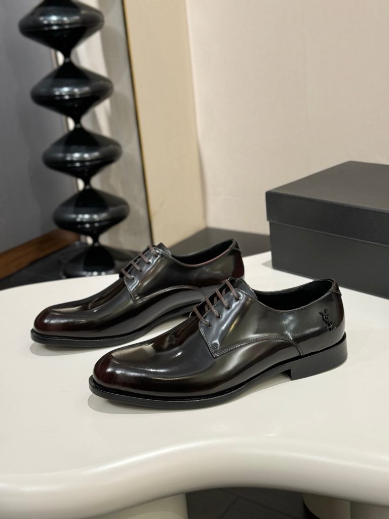 Ysl Shoes Leather Formal Replica Replica Designer Shoes Cheap
