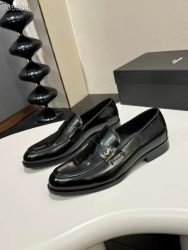 Ysl Shoes Leather Formal Super Clone Knock Off Designer Shoes