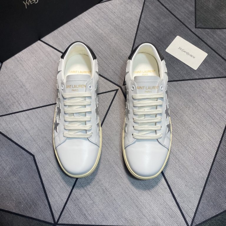 Ysl Shoes Cowhide Classic Look Alike Fake Shoes For Sale