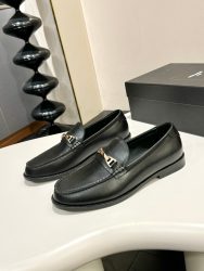 Ysl Shoes Leather Formal Dupe Fake Sneakers